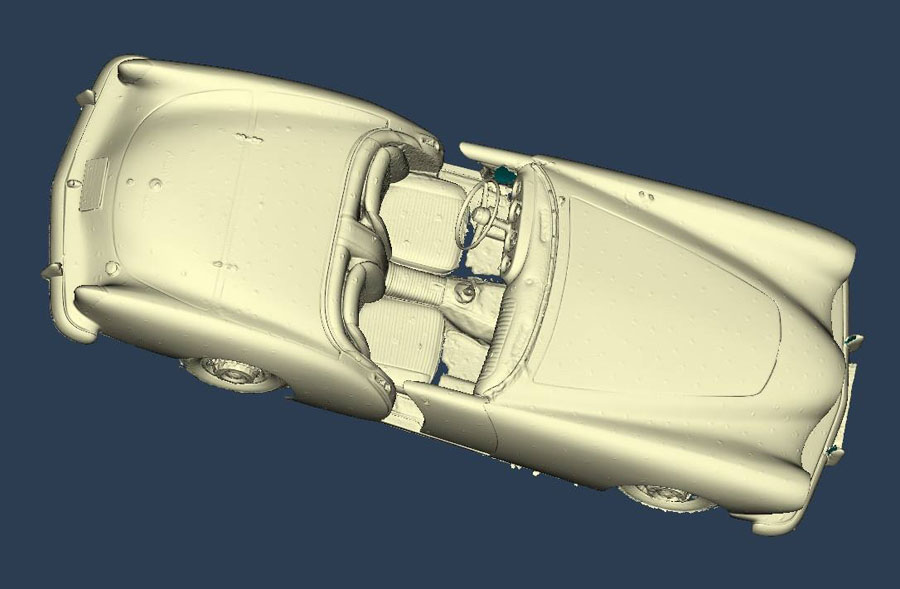 3d сканирование автомобиля Кайзер - фото 2